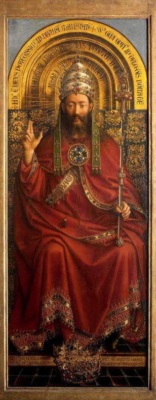 Aanbidding van het Lam Gods (God) - Jan van Eyck - 1432