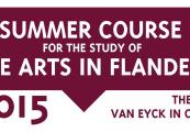Summer Course for the Study of the Arts in Flanders 